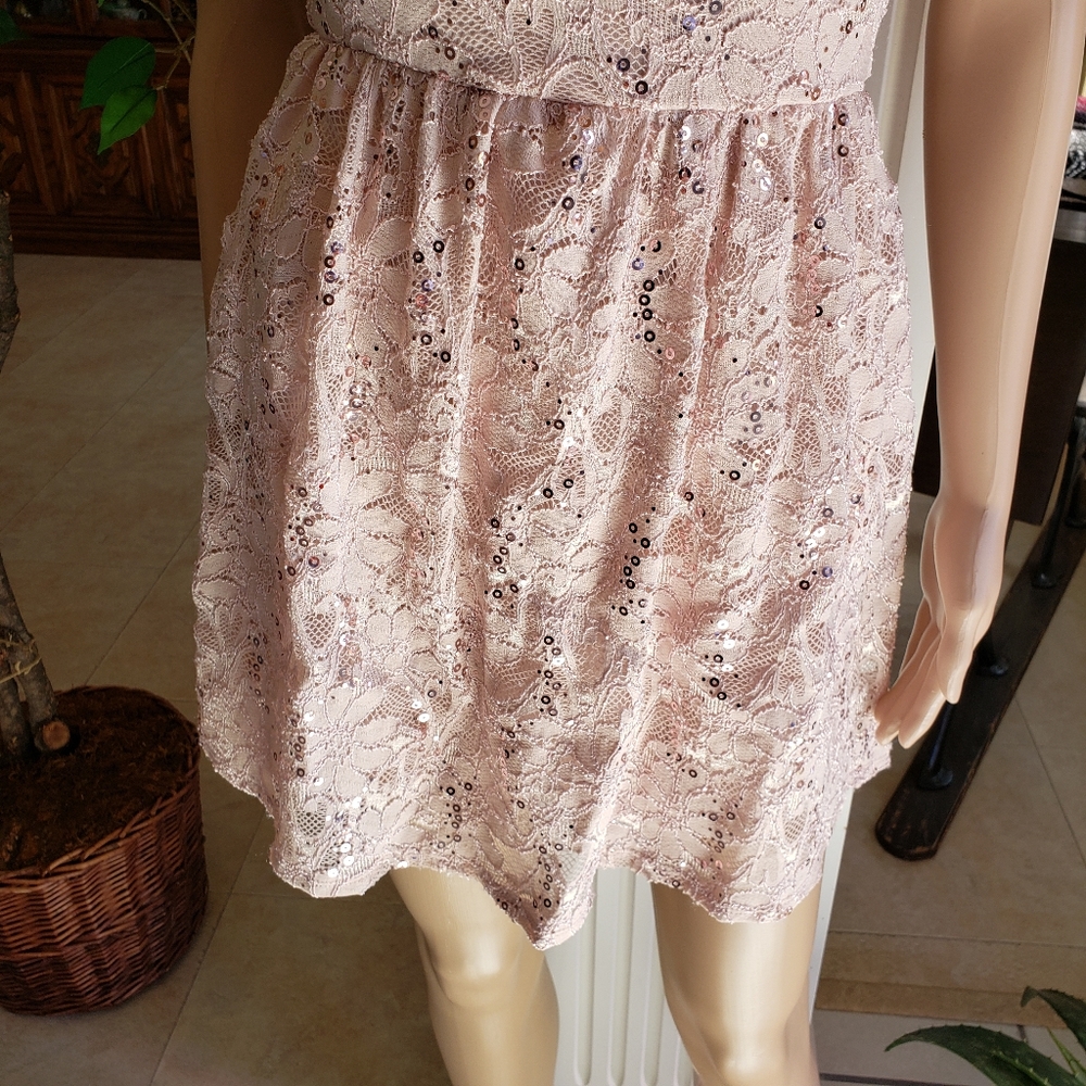 Adorable sequined dress juniors size small sale - Picture 3 of 6